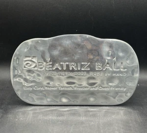 BEATRIZ BALL Large Display Logo Sign RARE 9.25" x 5.25" - Picture 1 of 12