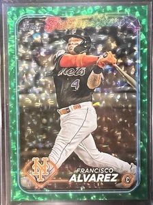 2024 Topps Serie 2 - Future Stars Green Foil #383 Francisco Alvarez /499 - Foto 1 di 2