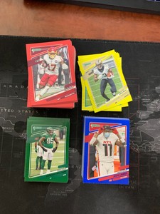 2021 Donruss - Blue, Red, Green, Yellow Press Proof - Veterans - Pick Your Card