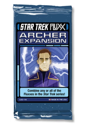 Archer Expansion Star Trek Fluxx Card Game Looney Labs LOO116 Enterprise ST - Image 1 of 2