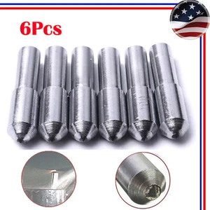US 6pc Diamond Dresser Single Point Grinding Wheel Tapered Dressing Point Tool - Picture 1 of 22