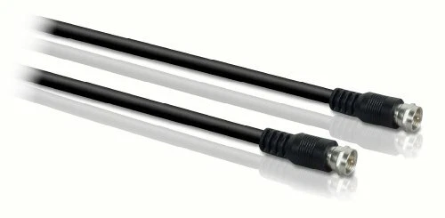 Philips SWV2156W/17 RG6 Coaxial Cable (50 feet, Black) - Image 1 of 1