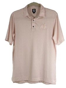 Camisa polo de golf Footjoy Performance con estampado de cadena de cuentas Lisle cuello propio de cuarzo L - Imagen 1 de 11