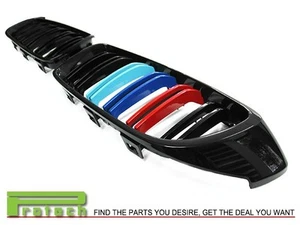 BMW 420i 428i 435i cupé F32 2014+ M-Tri 3 colores parrilla delantera - Imagen 1 de 3