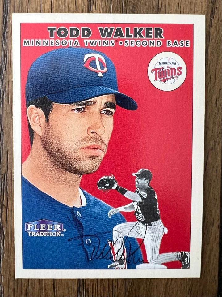 Todd Walker 2000 Fleer Tradition Minnesota Twins - Image 1 of 1