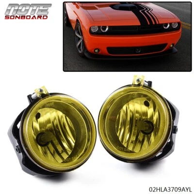 FIT FOR 06-09 DODGE CHARGER / 2008-2010 CHALLENGER BUMPER FOG LIGHTS REPLACEMENT - Image 1 of 4
