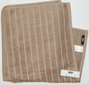 DKNY OEKO-TEX STANDARD BATH TOWEL LIGHT BROWN NEW AUTHENTIC - Picture 1 of 1
