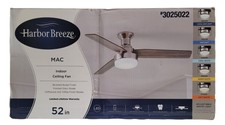 Harbor Breeze Nickel Ceiling Fans for 