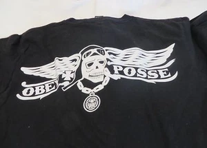 OBEY TEE SHIRT Medium NEW POSSE Graphic Shirt - Picture 1 of 3