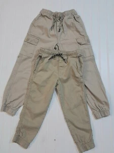 2  Boys Jogger Khaki Pants Arizona/Rayan Club Size 4 &7 - Picture 1 of 11