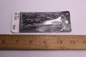 Midwest Wire Nails 17 Gauge Steel 1" 21585 - Picture 1 of 3