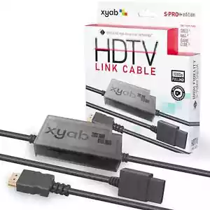 HDTV Link Cable Cord Full 1080 HDMI NEW! SNES, N64, GameCube! NO EXTERNAL POWER - Picture 1 of 3