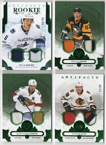 2017-18 Artifacts Emerald Jersey & Patch #/99 #/65 #/25 Pick From List !! - Picture 1 of 14