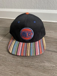 mitchell ness new york knicks snapback hat multicolor brim LNC - Picture 1 of 7