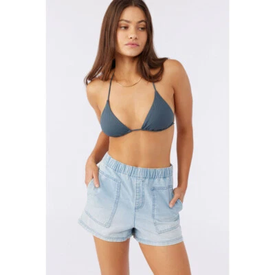 Pantalones Cortos O'Neill Sonnet - Para Mujer - Grandes/Ligero Indigo Blanqueador Foto 1 de 4