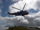 Photo 6x4 RN Rescue Helicopter summit Stob Binnein Easy way to bag a munr c2007