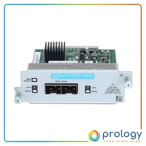 HP J9008A 2-Port 10GbE SFP+ Expansion Module For 2910al Switch Fully Tested - Picture 1 of 4