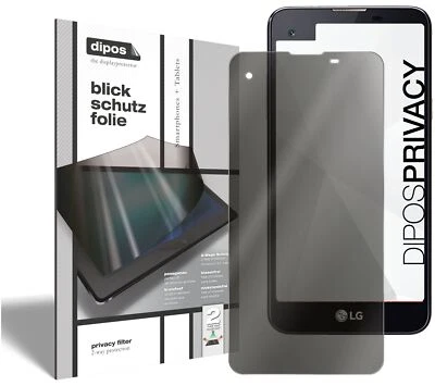 Screen Protector for LG X Power 2 (vertical) 2x Anti-Spy Protection — 第 1/4 张图片