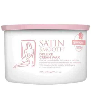Satin Smooth Deluxe Cream Hair Removal Wax 14oz - Picture 1 of 3
