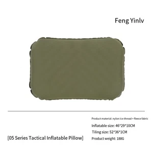Neck Support Inflatable Pillow for For camping Travel Lightweight Design - Picture 1 of 14