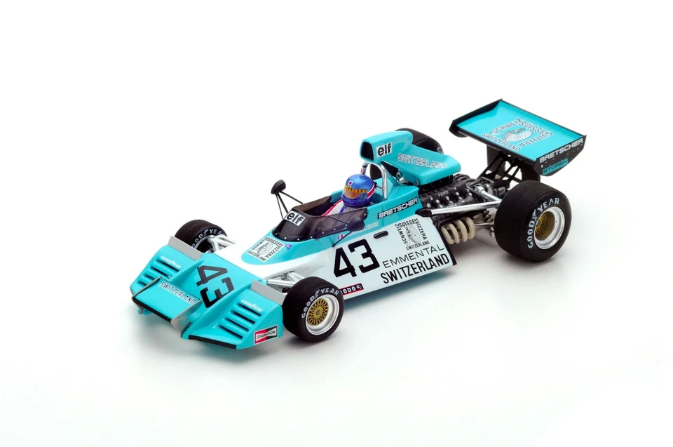 F1 1:43 Spark S4783 Brabham BT42 N°43 Gerard Larrousse Belgium GP 1974, New - Immagine 1 di 3