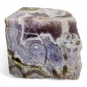 Amethyst Lace Faced Rough 88.2 grams. - Picture 1 of 4