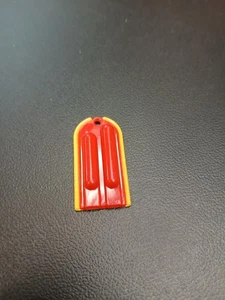 Vintage Cracker Jacks Yellow And Red Pan Pipe Whistle Toy - Picture 1 of 2