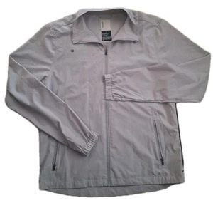 Vuori Trainingsjacke Herren mittelgrau durchgehender Reißverschluss leicht Performance - Bild 1 von 7