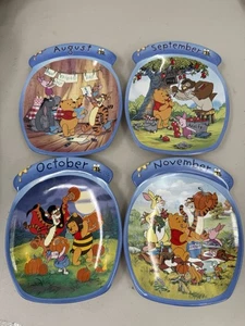 Bradford Exchange Disney Winnie the Pooh Whole Year Through Collector Plates - Picture 1 of 8
