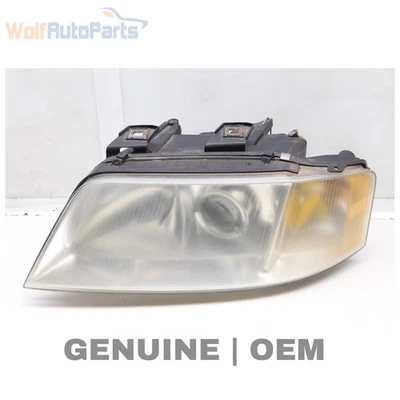 1998 2000-2001 AUDI A6 - LEFT Halogen Headlight / Headlamp 4B0941003AS - Image 1 of 4