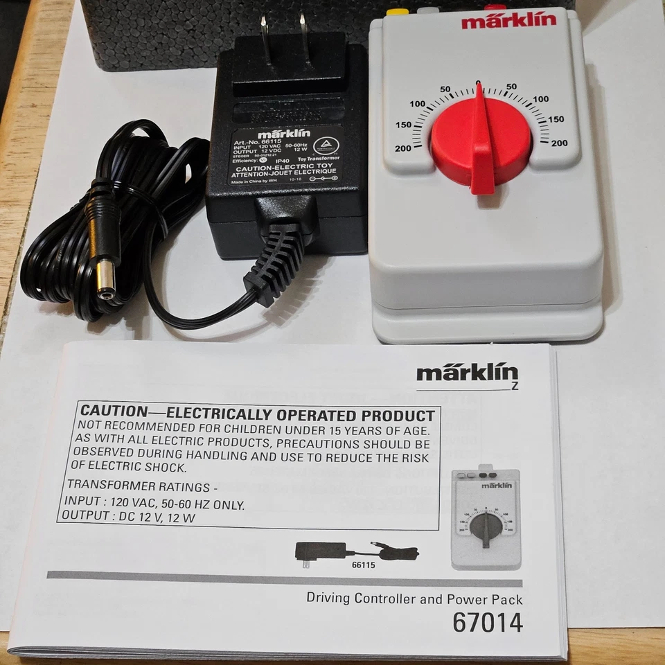 Marklin Z 67014 Transformer, Power Pack 110V Set. - Image 1 of 1