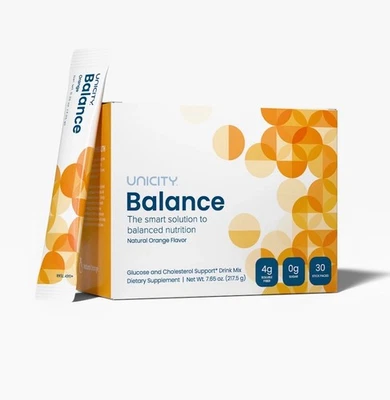 UNICITY BALANCE ORANGE(60 Sachet)Improves Digestion,Stay Full Slow Carbohydrates