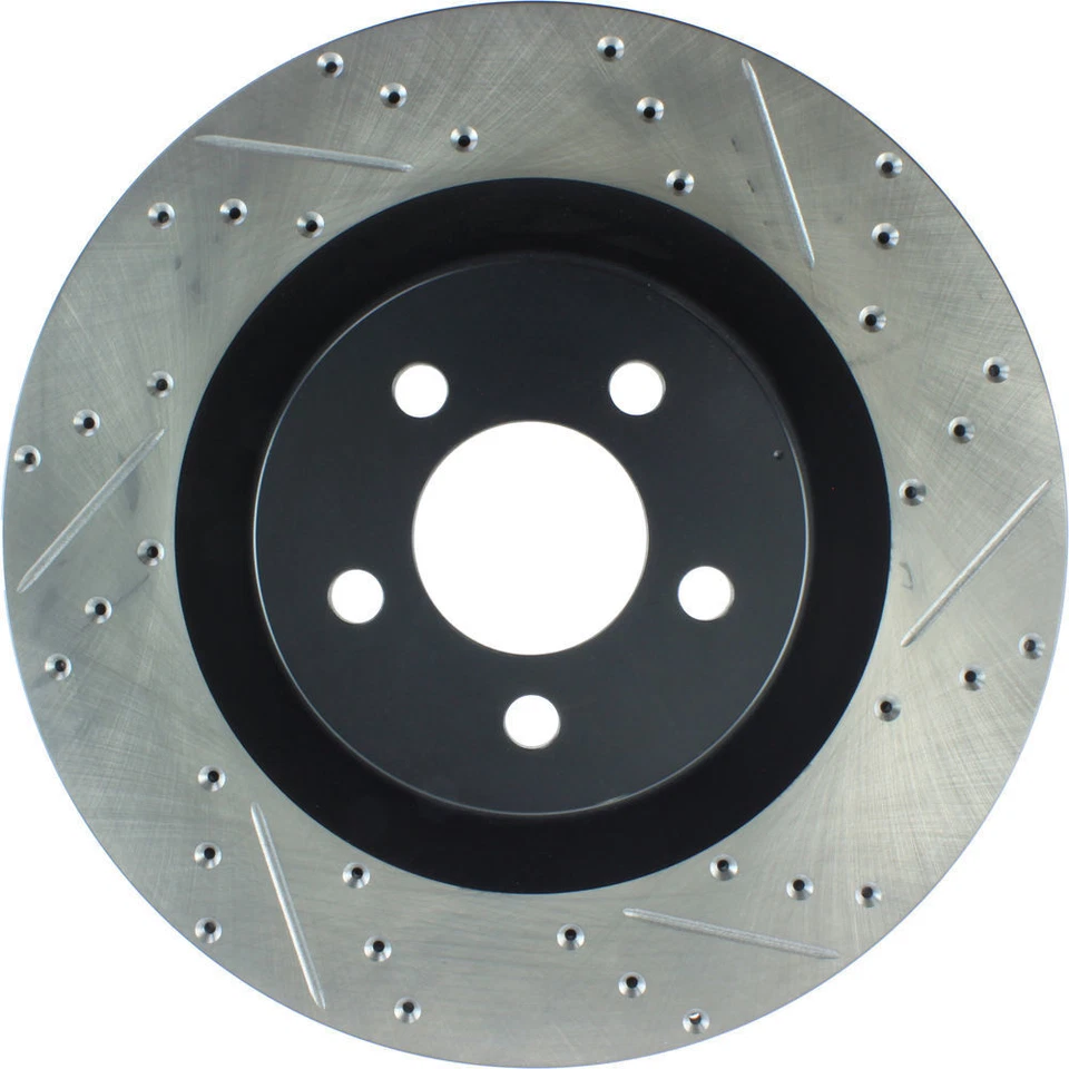 StopTech 127.63063L Disc Brake Rotor - Sport Cross - Drilled and Slotted - Image 1 of 1
