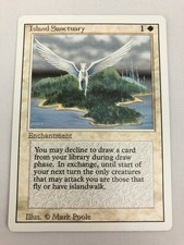 MTG Magic The Gathering Revised Island Sanctuary NM+