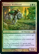 Tolsimir Wolfblood - Foil New MTG Ravnica Magic 2B3