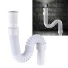 Universal Bathroom and Kitchen Sink Waste Pipe Connector with Flexible Design