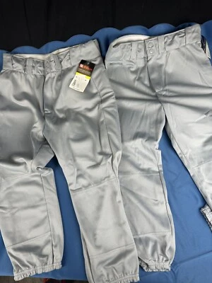 Lot Of 2 Wilson Youth Pants W Padding Gray Sz XL New - Image 1 of 3