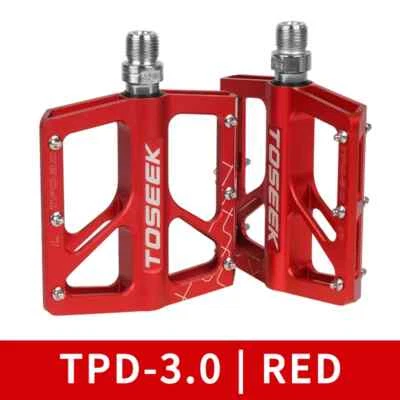 3 Bearings Bicycle Pedal Ultralight Anti-slip Footboard Bearing Quick Release - Image 1 of 4