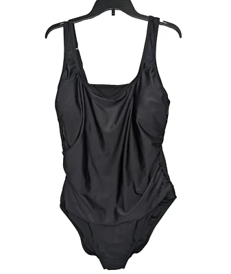 Sonnet Shores Women's One Piece Bathing Swimsuit Plus Size 22W Full Coverage $84 - Image 1 of 4