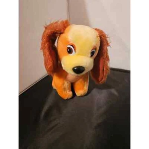 Vintage 7" Walt Disney Lady and the Tramp Plush Lady Stuffed Animal Plush Toy - Picture 1 of 4