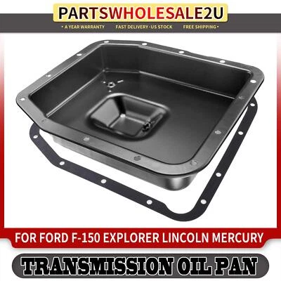 Cacerola de aceite de transmisión con junta para Ford Crown Victoria F-150 Lincoln Town Car Foto 1 de 4