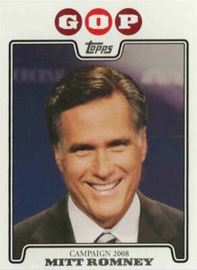 2008 Topps Presidential Campaign Mitt Romney #C08-MR