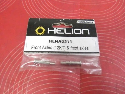 Helion HLNA0511 Front Axles (2) For Impakt, Verdikt, Contakt. #0058 - Image 1 of 2