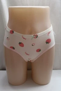 Teen 14-16/XS Women'sCute Strawberry Pink hip hugger sexy retro hipster panties - Picture 1 of 9