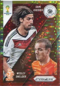 Panini Prizm Wold Cup 2014 Matchups Pulsar Prizm #27 Sami Khedira & Sneijder - Picture 1 of 1