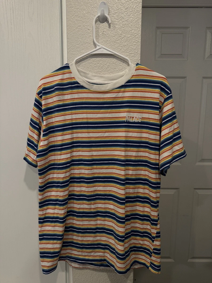 Palace Short Sleeve Striped T-Shirts for Men | eBay
