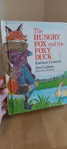 The Hungry Fox and the Foxy Duck HC Book Kathleen Leverich Paul Galdone Vintage - Picture 1 of 19