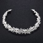 Glass Crystals Flower Bridal Headband Wedding Fashion Jewelries Headbands 1pc