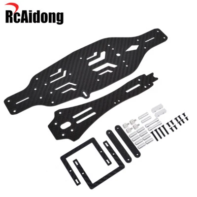 Carbon Fiber Chassis Frame Set für Tamiya TA03R-S  RC On-Road Car Upgrades - Bild 1 von 4