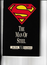 THE MAN OF STEEL Superman Graphic Novel (DC 1993) VERY FINE + 8.5